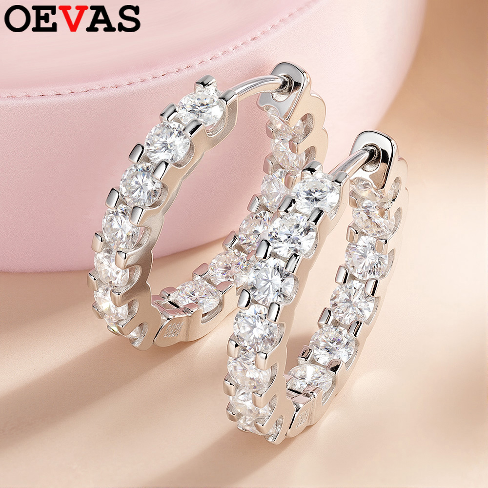 Body Jewelry Diamond - OEVAS 925 Sterling Silver 2.6CTTW Each