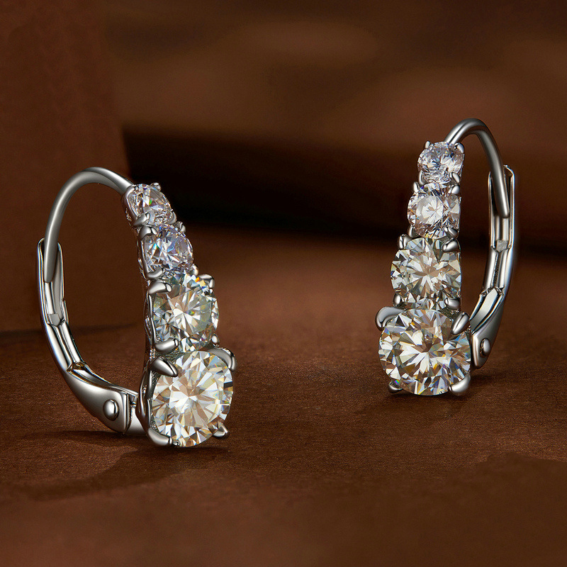 S925 Silver 1.8CT Moissanite E - Body Jewelry Diamond recension och pris