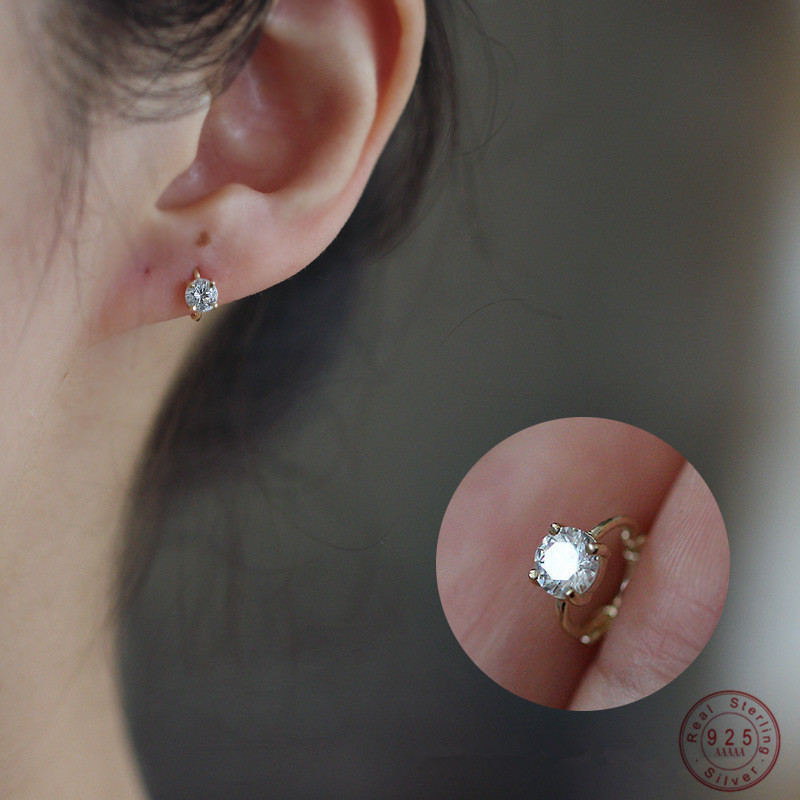925 Sterling Silver Korea Simp - Body Jewelry Diamond recension och pris