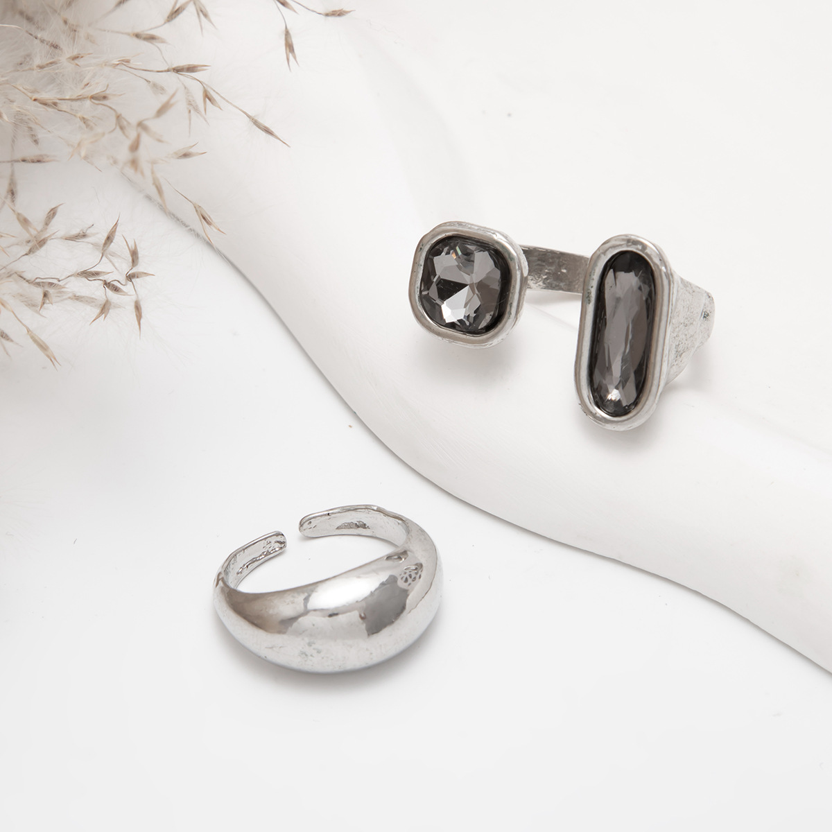2pcs Personalized Black Acryli - Body Jewelry Diamond recension och pris