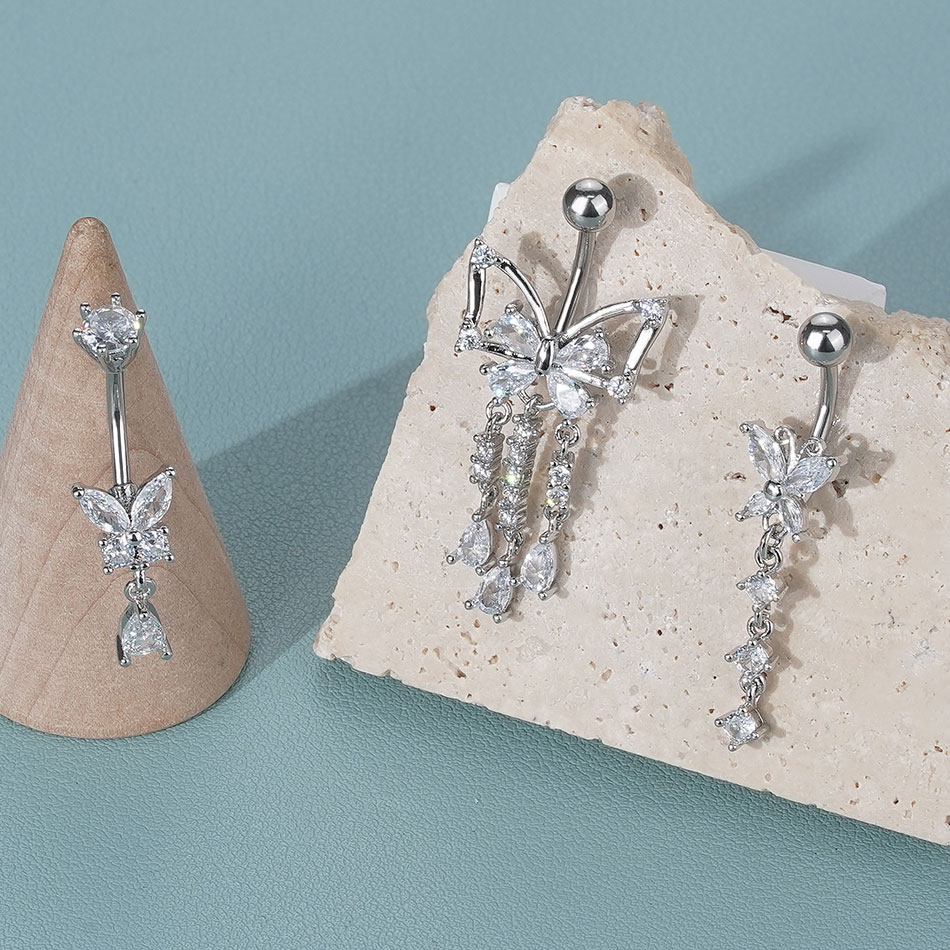  1pc Belly Button Piercing fo - Belly Bar Titanium recension och pris