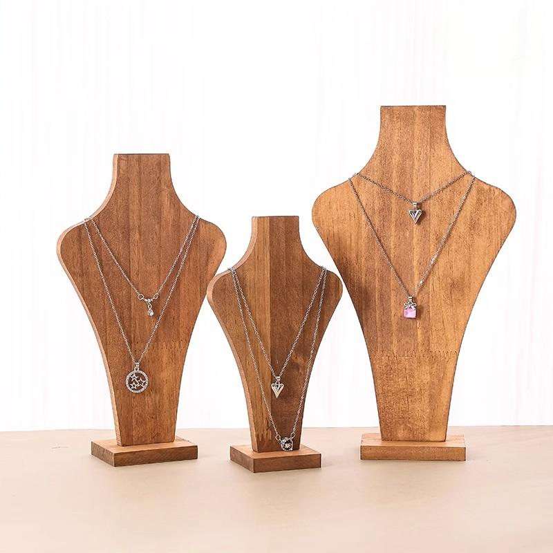 Walnut Wood Detachable Mannequ - Body Jewelry Display Ideas recension och pris