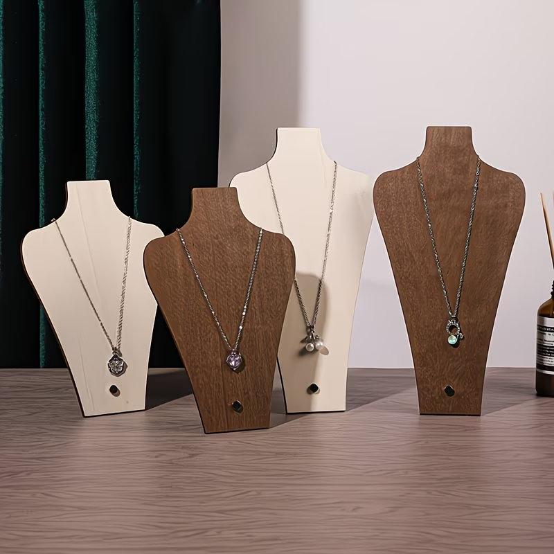 Walnut Wood Detachable Mannequ - Body Jewelry Display Ideas recension och pris