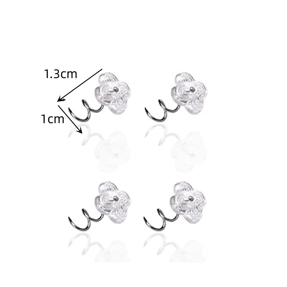 20/40/50Pcs Clear Twist Pins B - Threadless Push Pin recension och pris
