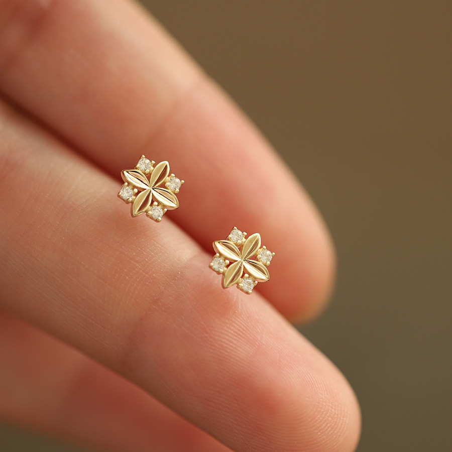 S925 Sterling Silver Plated 14 - Body Jewelry Diamond recension och pris
