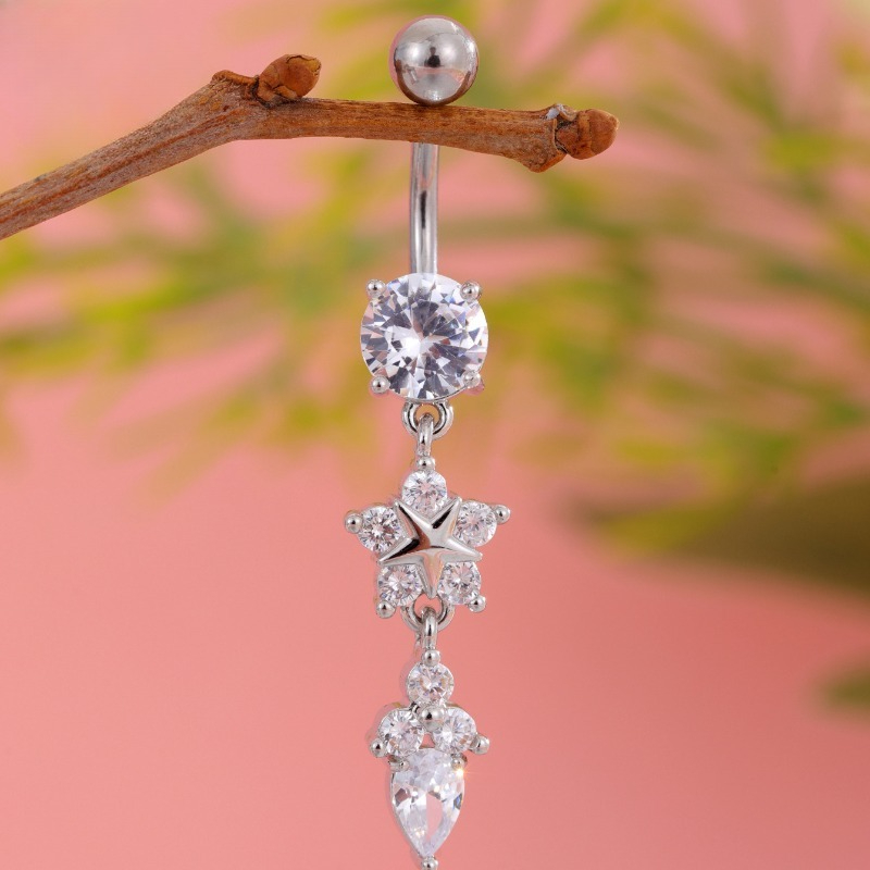 Titanium Ins Luxury Exquisite  - Body Jewelry Diamond recension och pris