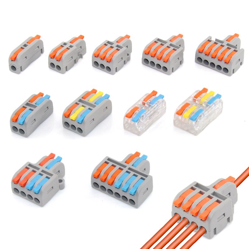 1/5/10 PCS Mini Fast Wiring Ca - Threadless Push Pin recension och pris