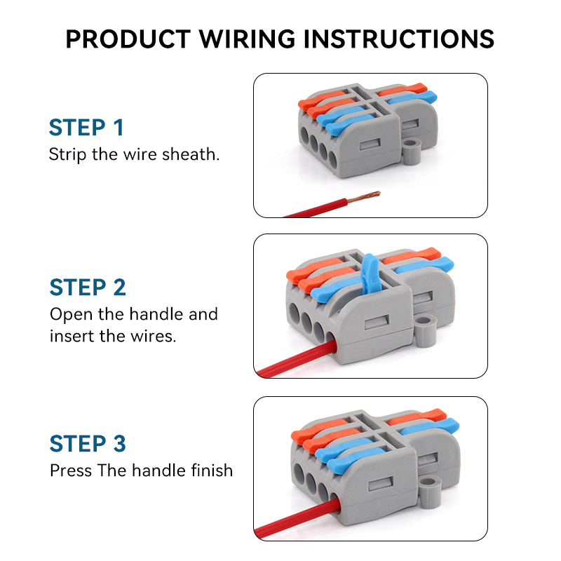 1/5/10 PCS Mini Fast Wiring Ca - Threadless Push Pin recension och pris