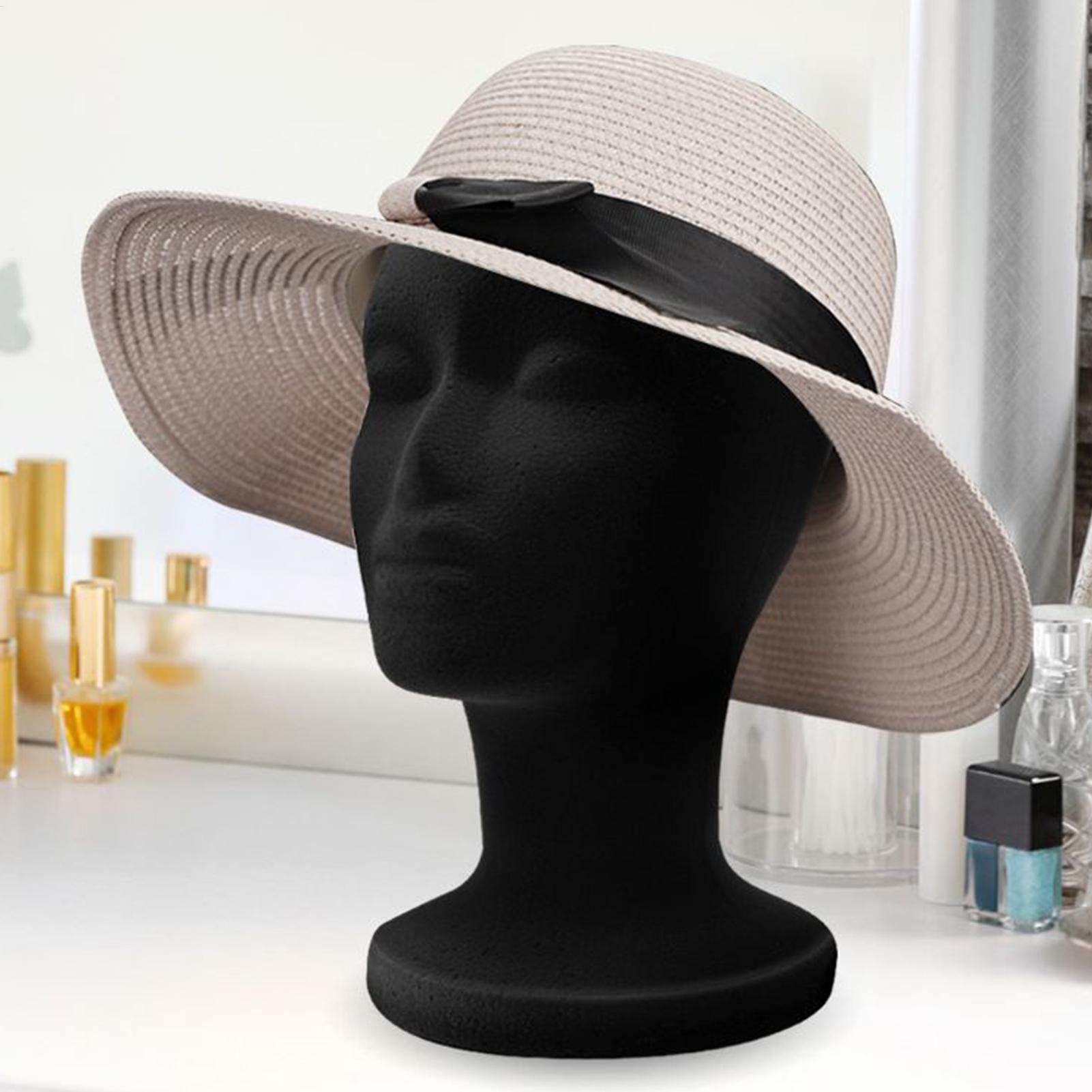 Mannequin Head Foam Black Velv - Body Jewelry Display Ideas recension och pris