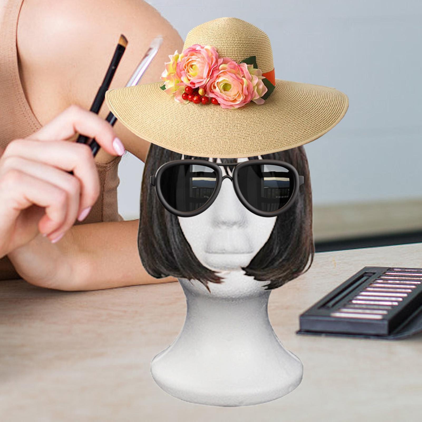Foam Mannequin Head Female Mod - Body Jewelry Display Ideas recension och pris