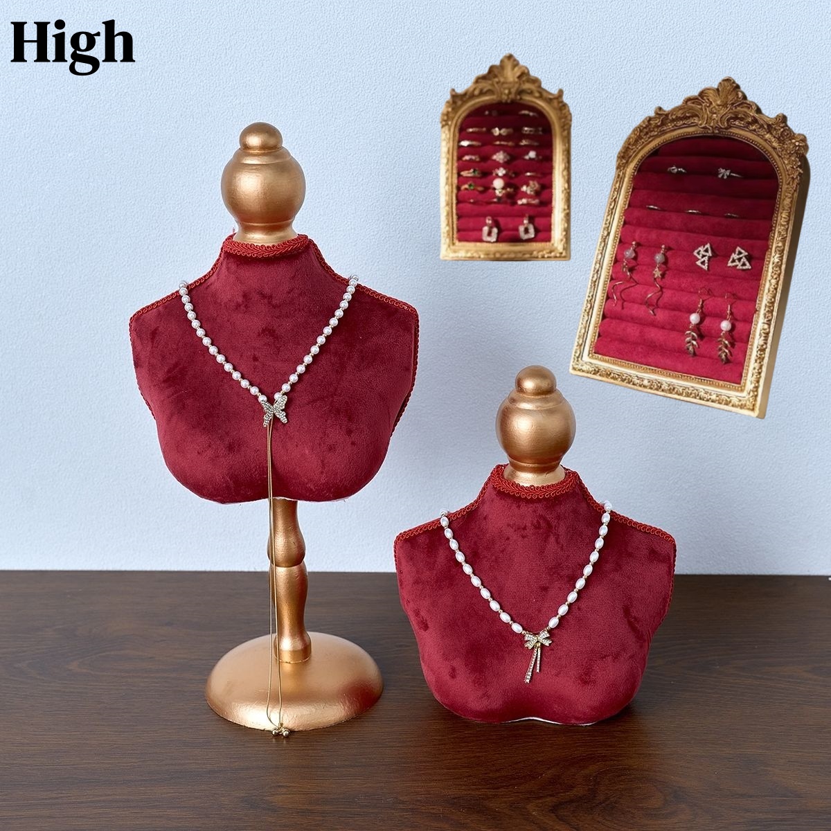 Necklace Display Bust Stand Gr - Body Jewelry Display Ideas recension och pris