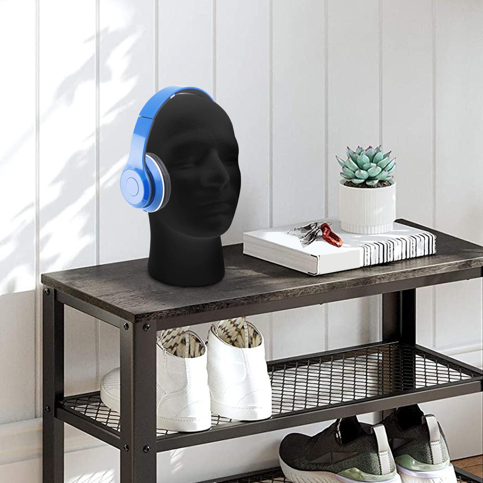 Black Mannequin Head Foam Velv - Body Jewelry Display Ideas recension och pris
