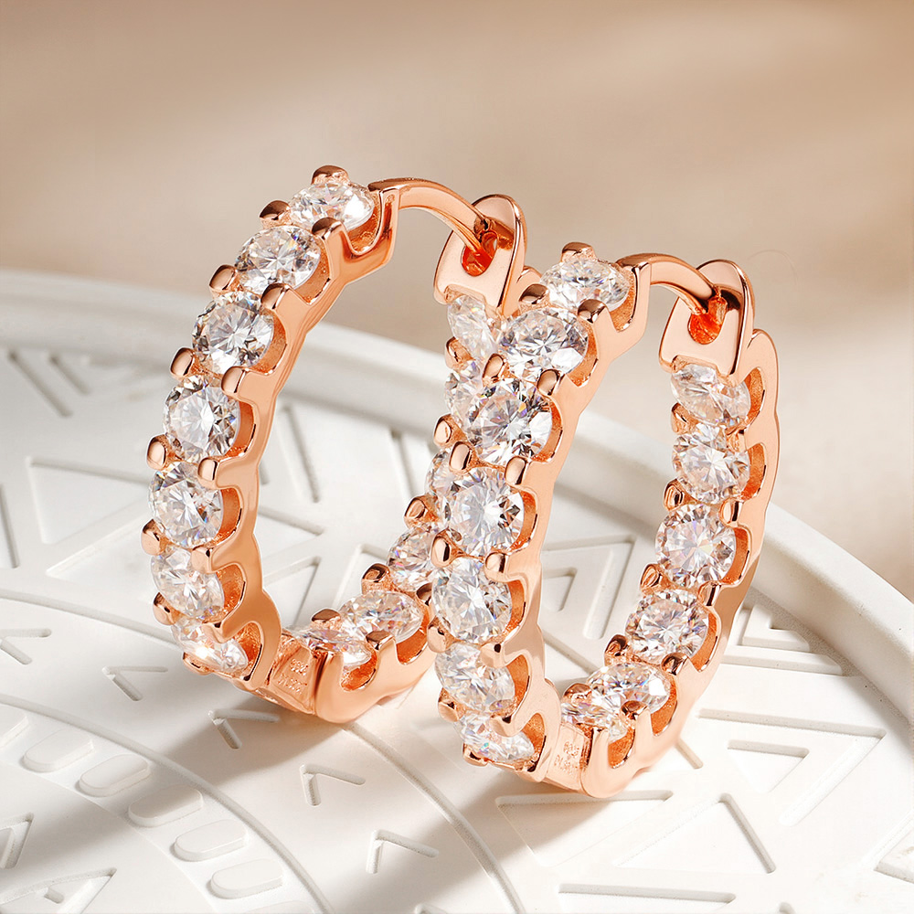 OEVAS 925 Sterling Silver 2.6C - Body Jewelry Diamond recension och pris